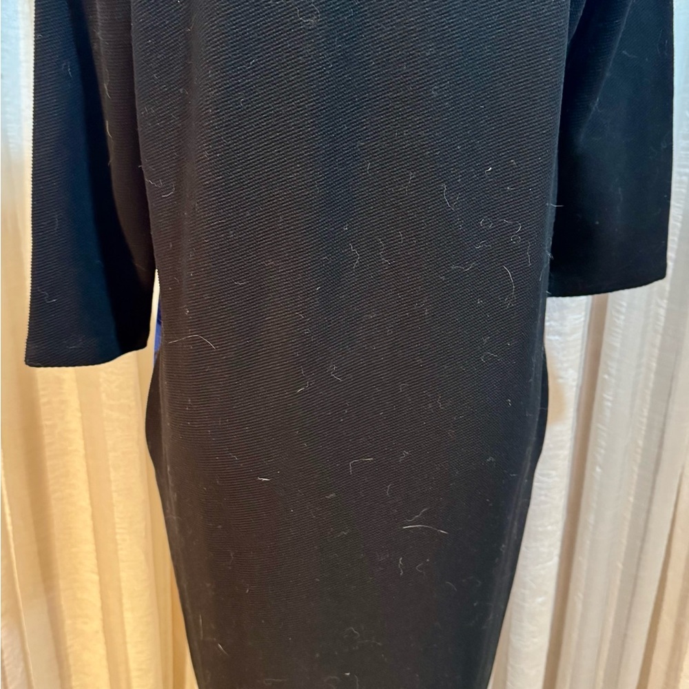 Elegant Blue and Brown Maxi Dress, Elegant style, size Medium - Picture 12 of 16